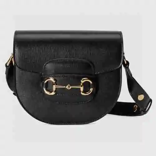 El bolso cruzado GUCCI adopta una versión de réplica de cuero original importada de primer nivel par