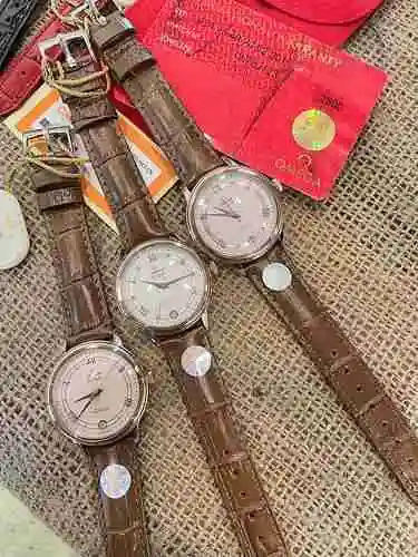 Reloj Omega para mujer combinado con movimiento mecánico original completamente automático Caja de a