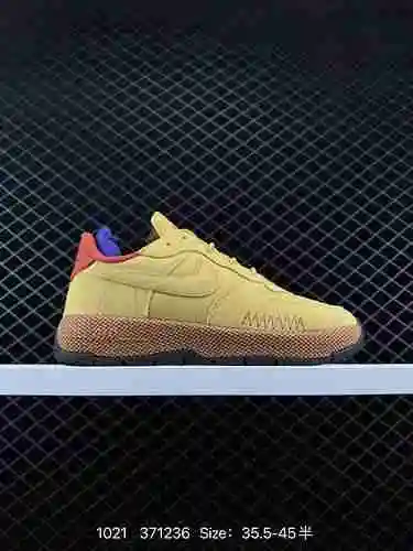8 zapatillas informales, versátiles y de caña baja Nike Air Force WILD de nivel empresarial. El rend