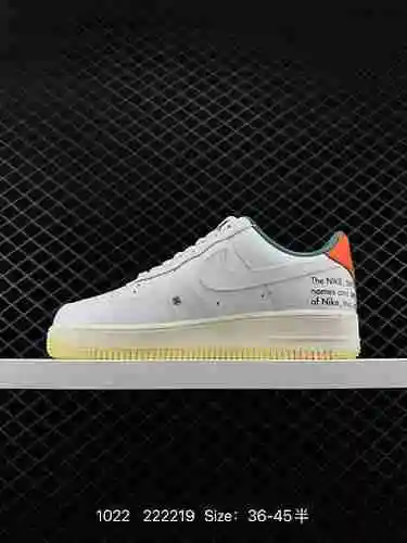 9 Nike Air Force Low Air Force One Low zapatillas deportivas informales y versátiles. El rendimiento