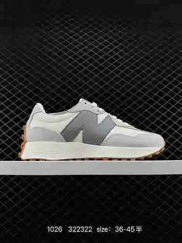 Auténticos zapatos para correr deportivos casuales retro New Balance MS327 con detalles perfectos # 