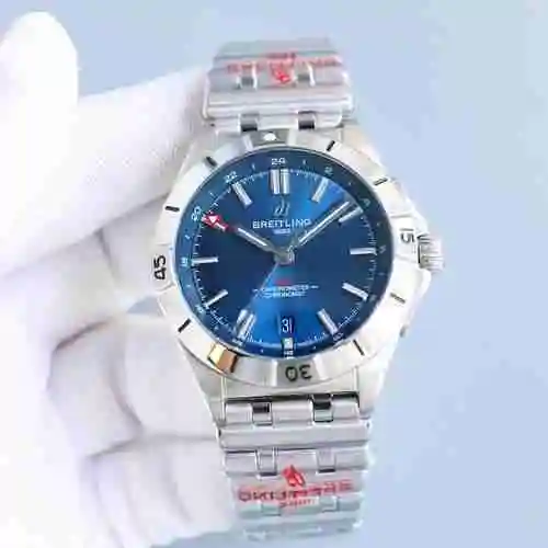 Reloj Breitling para hombre combinado con movimiento mecánico original completamente automático Caja