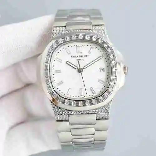 Reloj Patek Philippe para hombre combinado con movimiento mecánico original completamente automático