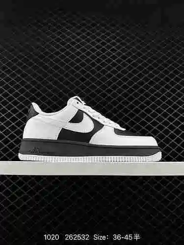 6 tomas en vivo exclusivas de los zapatos deportivos de tabla NK Air Force "Tai Chi" Air F