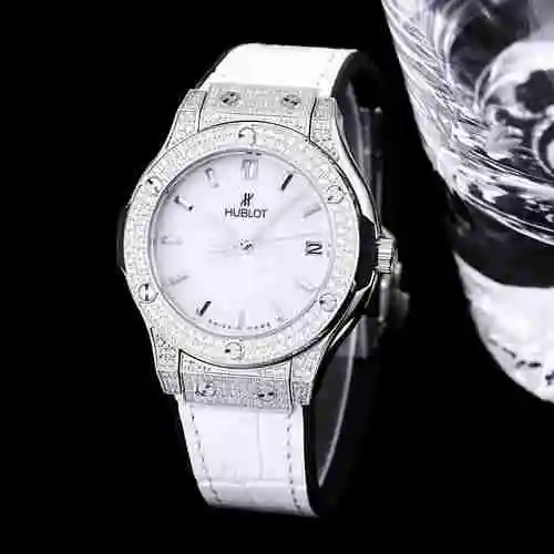 Yubo Watch Reloj para mujer combinado con movimiento mecánico original completamente automático Caja