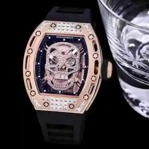 Reloj Richard Miller para hombre combinado con movimiento mecánico original completamente automático