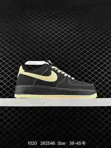 23 Nike Air Force&# x27; personalizadas y populares de grado empresarial 7 Black Gold Air Force 