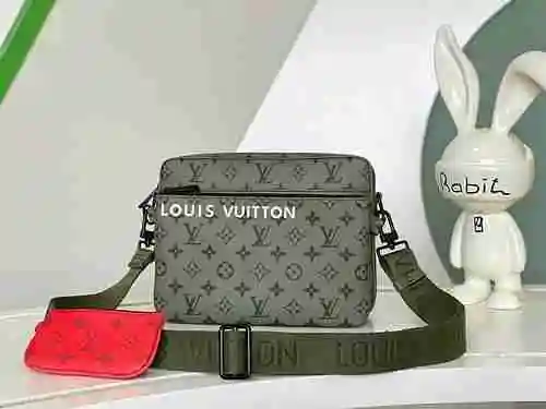 Bolsa de mensajería dedicada para hombre con lienzo original importado de alta calidad, bolsa de reg