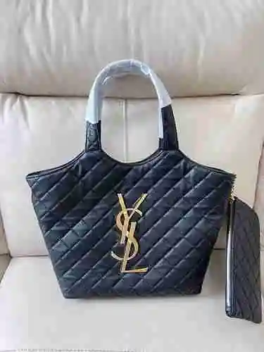 El bolso de hombro YSL Saint Laurent está hecho de piel de vaca original importada con una bolsa de 