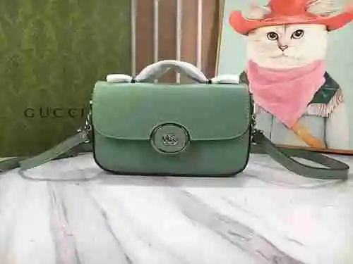 El bolso GUCC adopta una bolsa de regalo de entrega de alta calidad de piel de vaca original importa