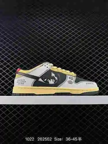 26 Verano Nuevo producto Stussy Co marca Grado de la empresa Nike SB Dunk "Stussy" Low Bla