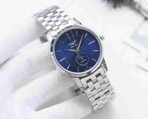 Reloj Longines para hombre combinado con movimiento mecánico original completamente automático Caja 