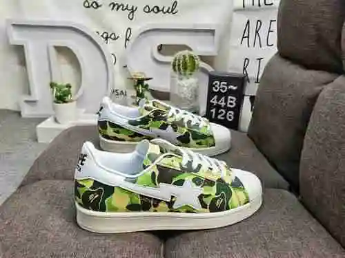 126DAdidas Clover Originals Superstar Shell Head Classic Versatile Casual Sports Board Shoes Made wi