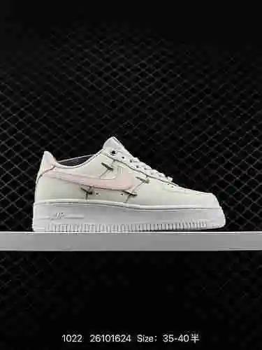 2 Nike Air Force Low Rose Gold Hook Small Four Hook Air Force One Zapatos deportivos y casuales de c
