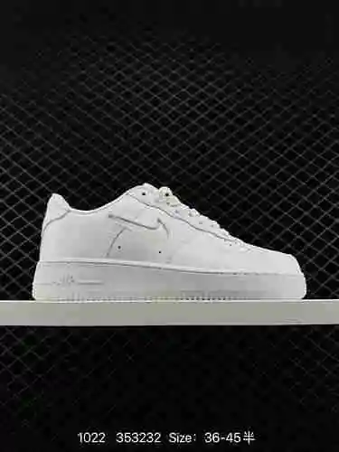 6 zapatillas informales, versátiles y de caña baja Nike Air Force Low Jelly Air Force One de nivel e