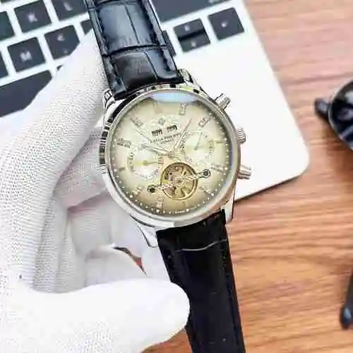 Reloj Patek Philippe para hombre combinado con movimiento mecánico original completamente automático