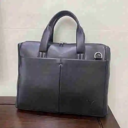 Maletín exclusivo para hombre LL hecho de piel de vaca importada de alta calidad para entrega de alt