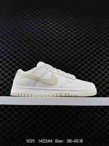 22 Zapatos de skate deportivos informales Nike SB Dunk Low Dunk Series de caña baja, hechos de cuero