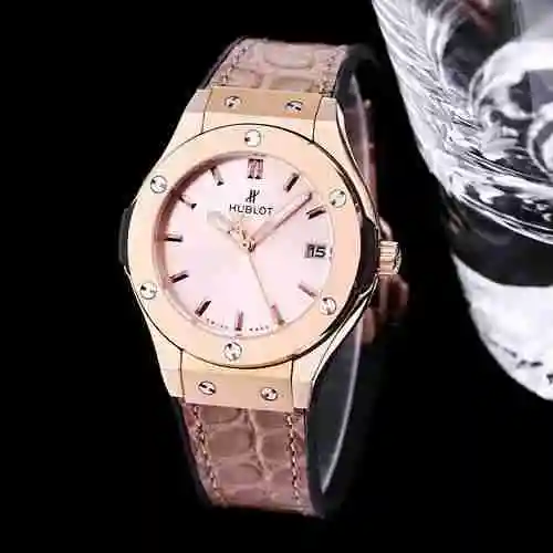 Yubo Watch Reloj para mujer combinado con movimiento mecánico original completamente automático Caja