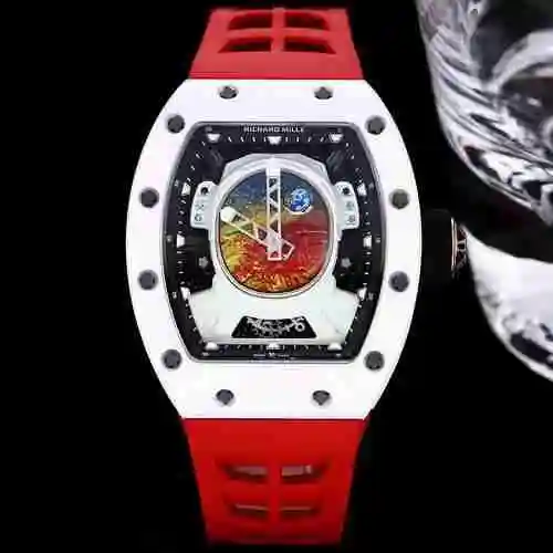 Reloj Richard Miller para hombre combinado con movimiento mecánico original completamente automático