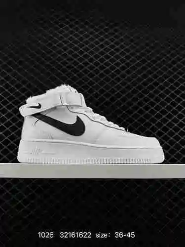 ¡Agrega terciopelo! Nike Air Force Low Air Force One Low zapatilla casual versátil y superior. El re