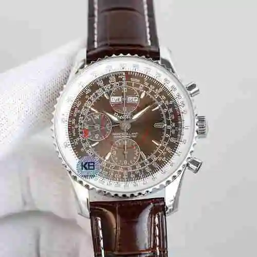 Reloj Breitling para hombre combinado con movimiento mecánico original completamente automático Caja