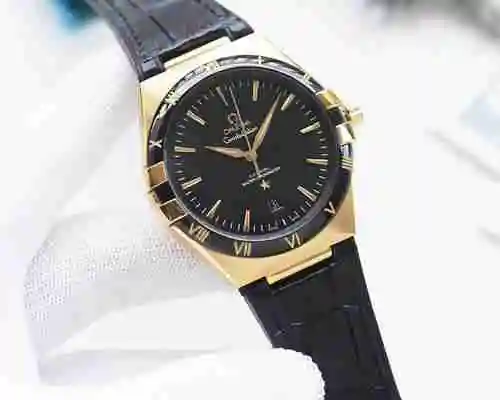 Reloj Omega para hombre combinado con movimiento mecánico original completamente automático Caja de 