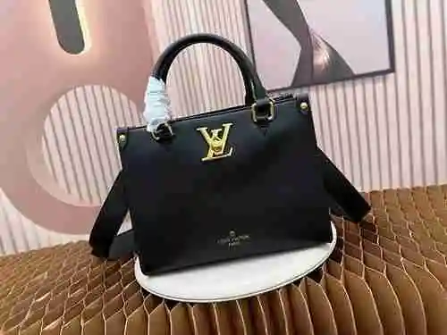 El bolso LV adopta una bolsa de regalo de entrega de alta calidad de piel de vaca original importada