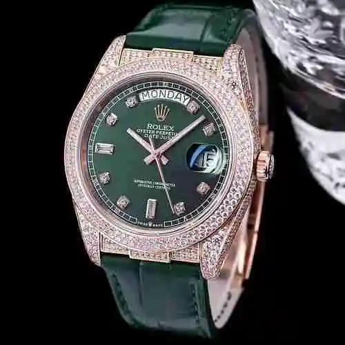 Reloj Rolex para hombre combinado con movimiento mecánico original completamente automático Caja de 