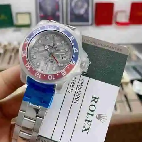 Reloj Rolex para hombre combinado con movimiento mecánico original totalmente automático, caja de ac