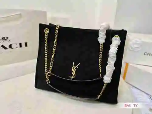 El bolso de hombro YSL Saint Laurent está hecho de piel de vaca original importada con una bolsa de 