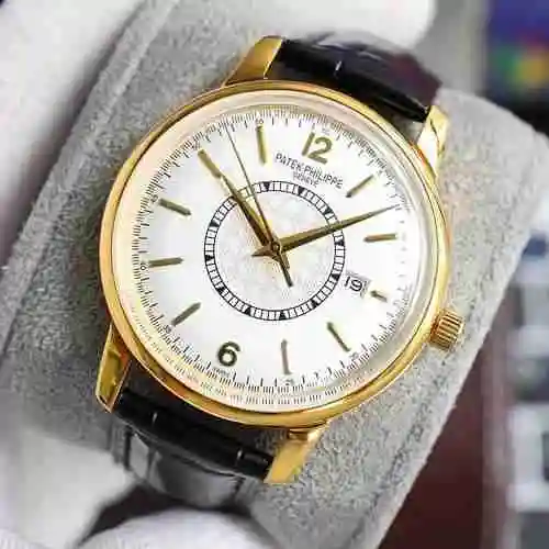 Reloj Patek Philippe para hombre combinado con movimiento mecánico original completamente automático