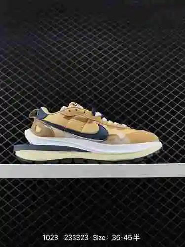 Sacai X NIKE vapor Waffle "Tour Yellow" Waffle III 3. Estilo de colaboración de marca conj