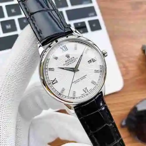 Reloj Rolex para hombre combinado con movimiento mecánico original completamente automático Caja de 