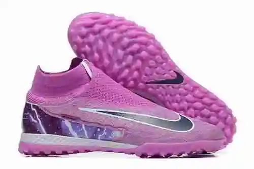 Nike High Top Phantom GX Botas de fútbol de doble capa impermeables de seda de pescado de punto comp