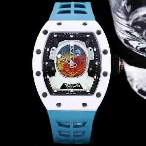 Reloj Richard Miller para hombre combinado con movimiento mecánico original completamente automático