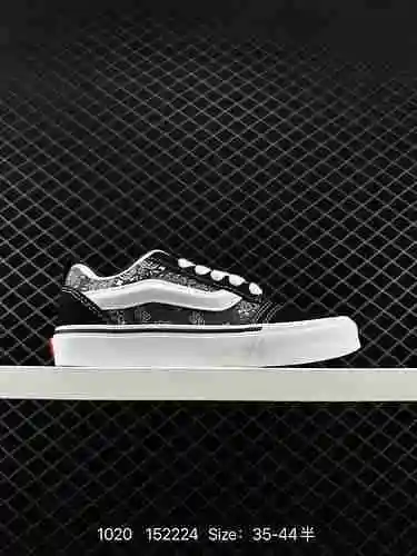 20 Vans Bedwin X Teh Heartbreaks X Vans Vault Vans Oficial Knu Skool Flor de anacardo Zapatos de pan