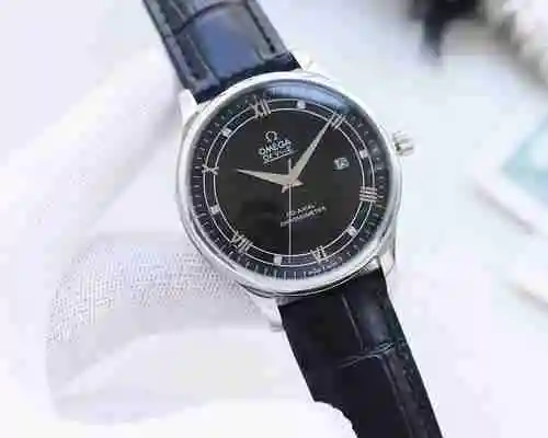 Reloj Omega para hombre combinado con movimiento mecánico original completamente automático Caja de 