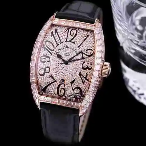 Frank Watch Reloj para hombre combinado con movimiento mecánico original completamente automático Ca