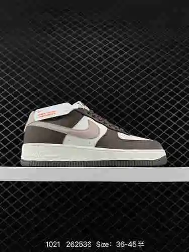 8 Otoño e invierno Nuevo producto Grado de la empresa Nike Air Force Low '7 Blanco Mocha Color a jue