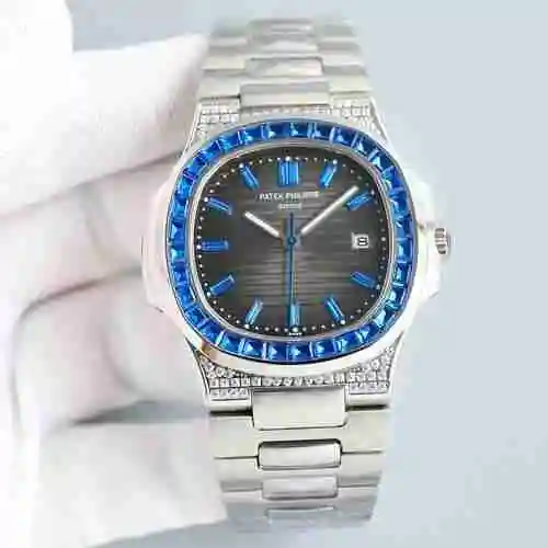 Reloj Patek Philippe para hombre combinado con movimiento mecánico original completamente automático