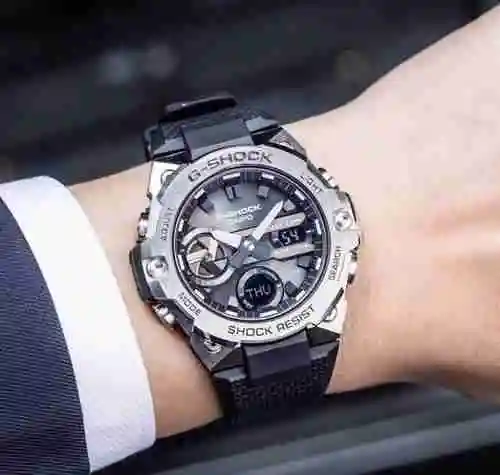 Reloj Casio para hombre combinado con movimiento mecánico original completamente automático Caja de 