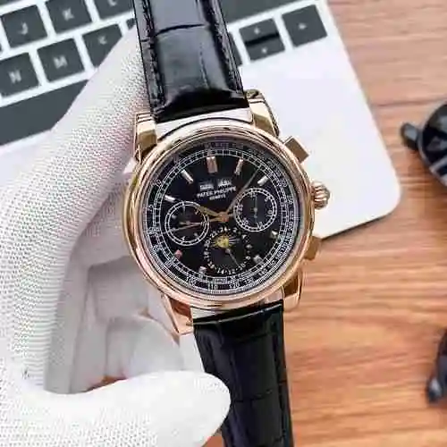Reloj Patek Philippe para hombre combinado con movimiento mecánico original completamente automático