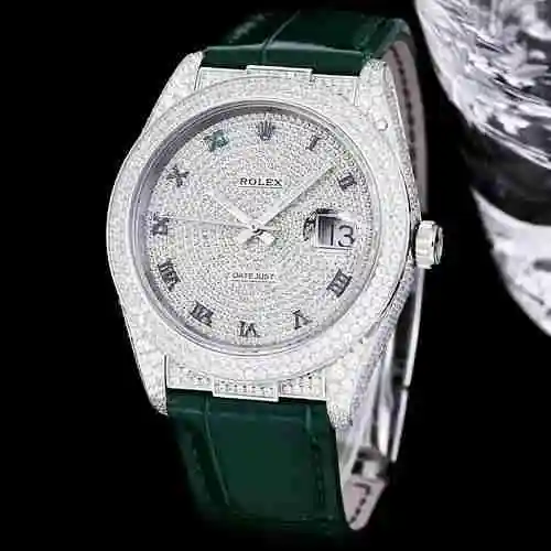 Reloj Rolex para hombre combinado con movimiento mecánico original completamente automático Caja de 