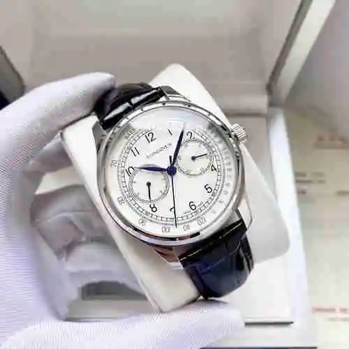 Reloj Longines para hombre combinado con movimiento mecánico original completamente automático Caja 