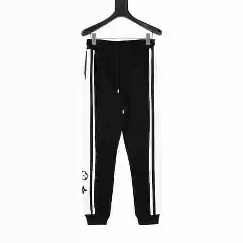 1V vintage decorative stitching casual pants