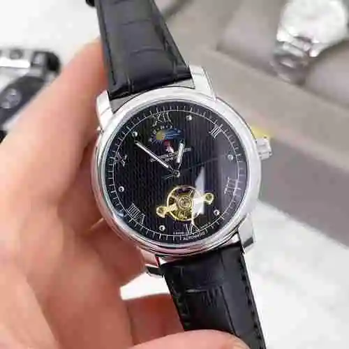 Jiangshi Danton Watch Reloj para hombre combinado con movimiento mecánico original completamente aut