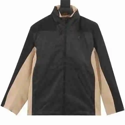 1V New Hidden Hooded Casual Thin Cotton Coat