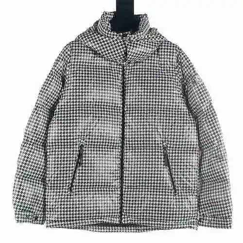 Mengkou MC 23FW Latest FRAGMENT Fujiwara Hiroshi Thousand Bird Checker Down Coat
