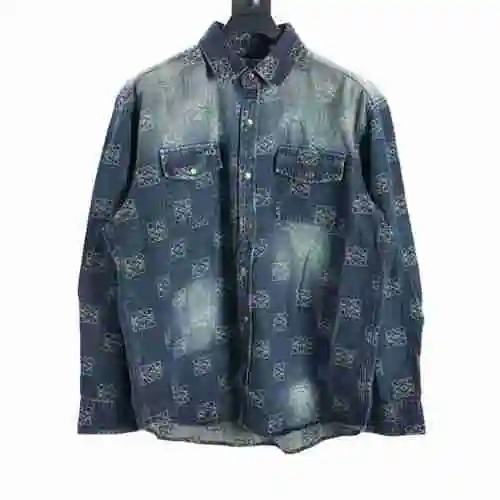 Loe * we checked denim shirt